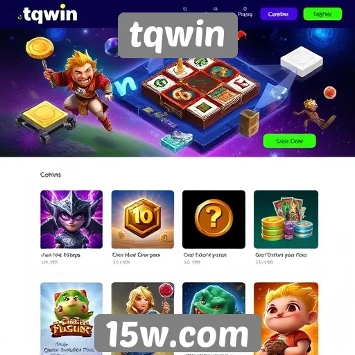 Novas funções interativas no site tqwin